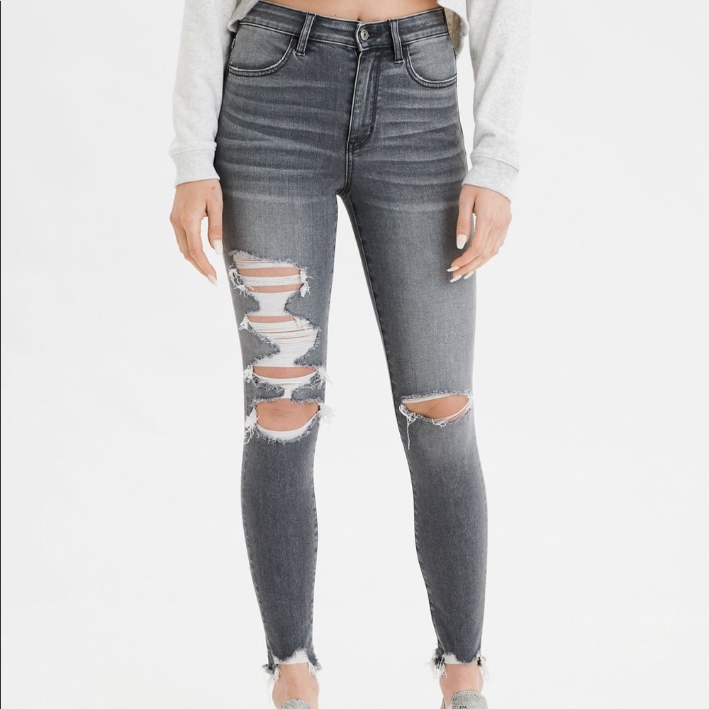 AEO next level super high rise jegging